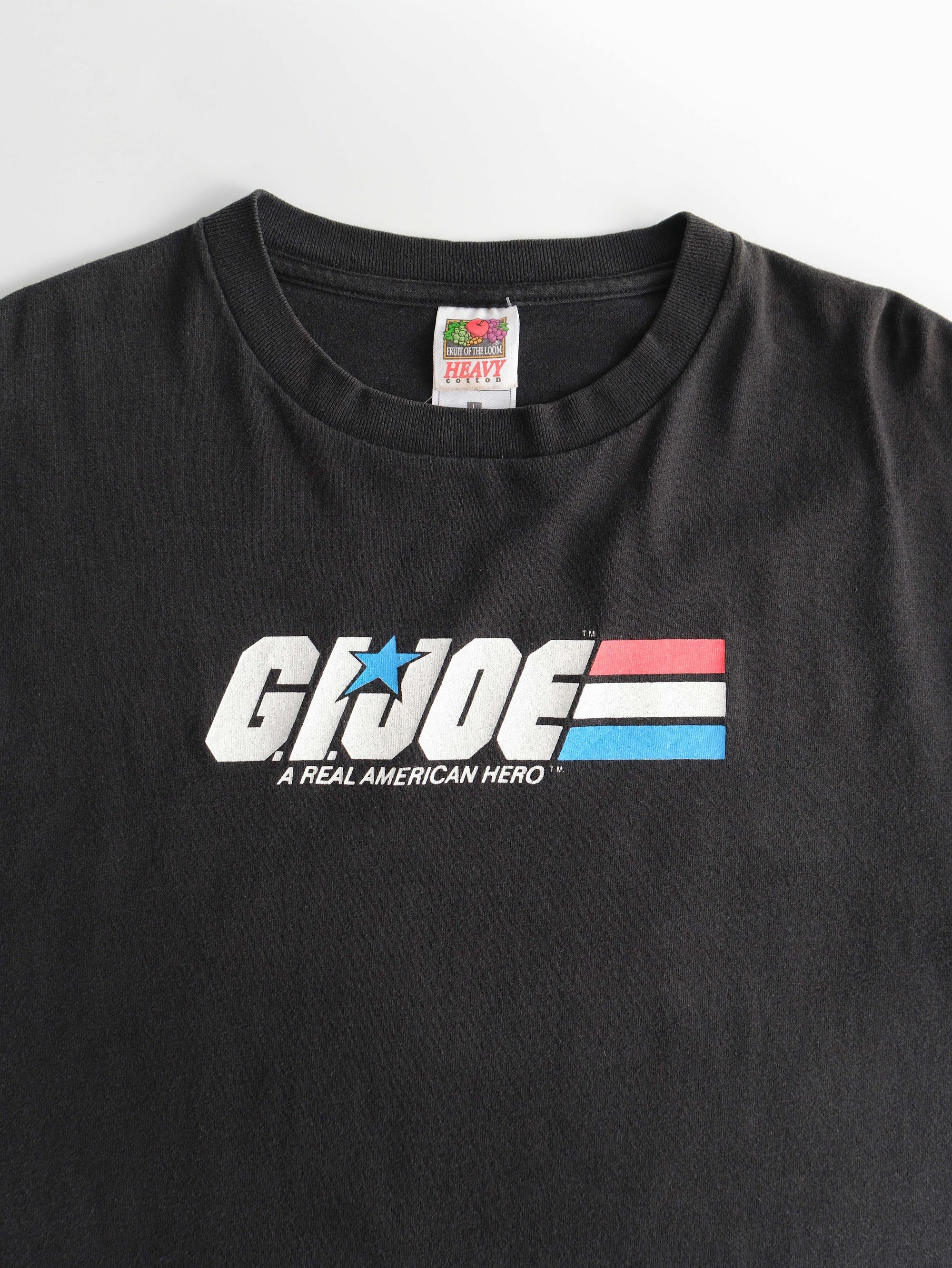 VINTAGE BLACK G.I.JOE T-SHIRT