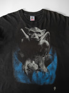 VINTAGE BLACK " GARGOYLE 1995 MOB TOWN " T-SHIRT