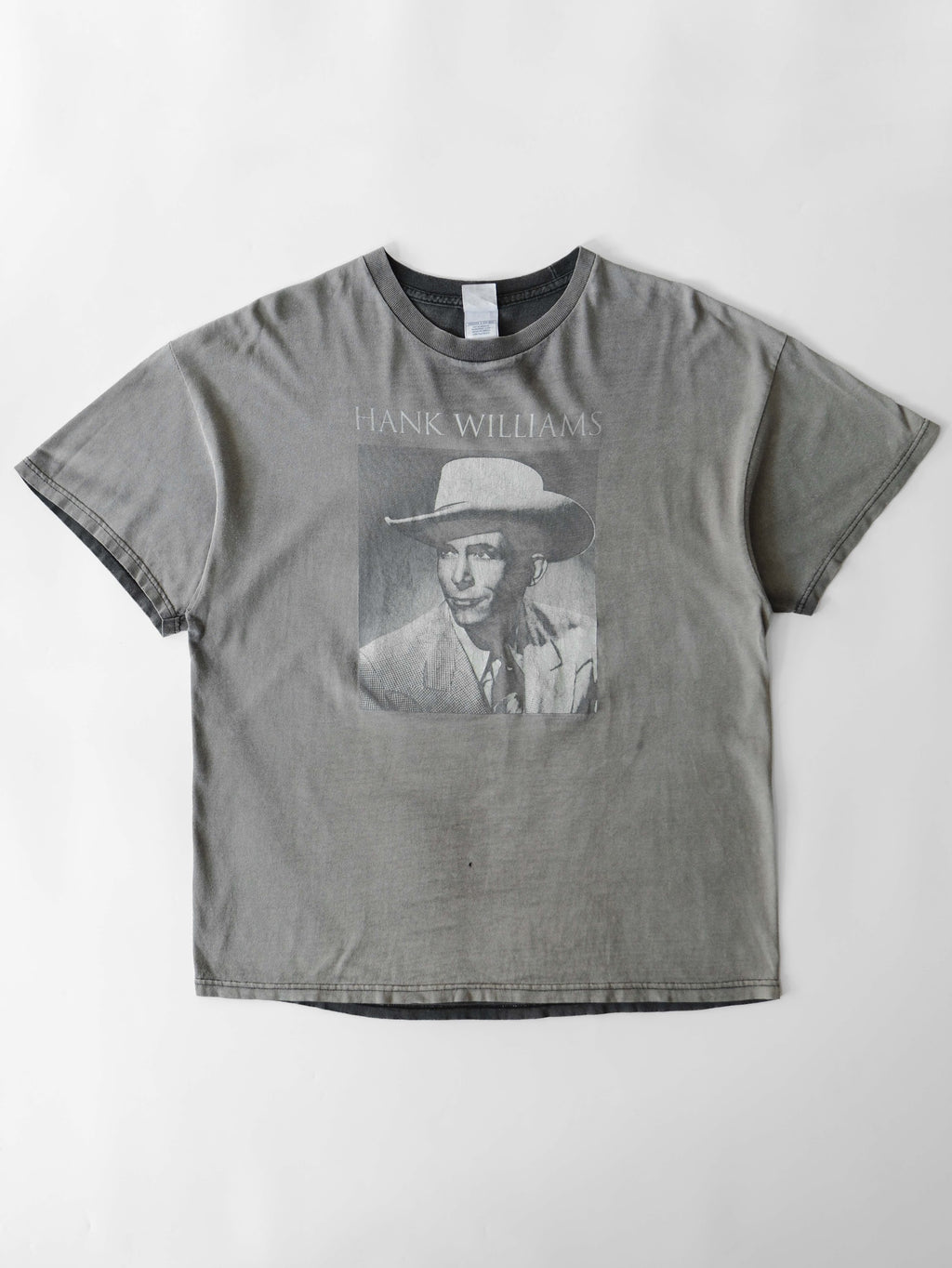 VINTAGE BLACK " HANK WILLIAMS " T-SHIRT