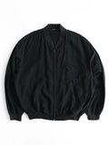 VINTAGE BLACK "HOMME BASARA" BOMBER JACKET