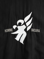 VINTAGE BLACK "HOMME BASARA" BOMBER JACKET