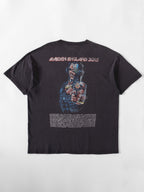 VINTAGE BLACK IRON MAIDEN IN ENGLAND TOUR PROMO T-SHIRT