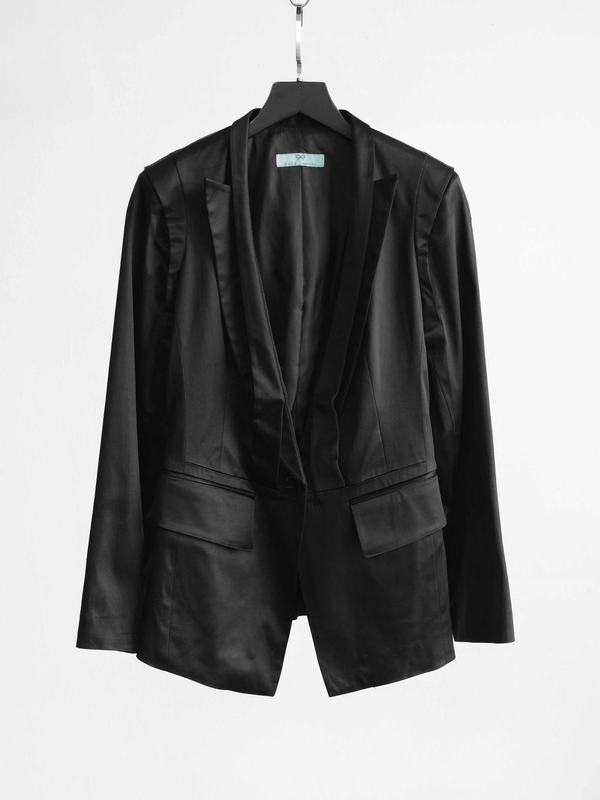 VINTAGE BLACK KATE NEWYORK SUIT JACKET