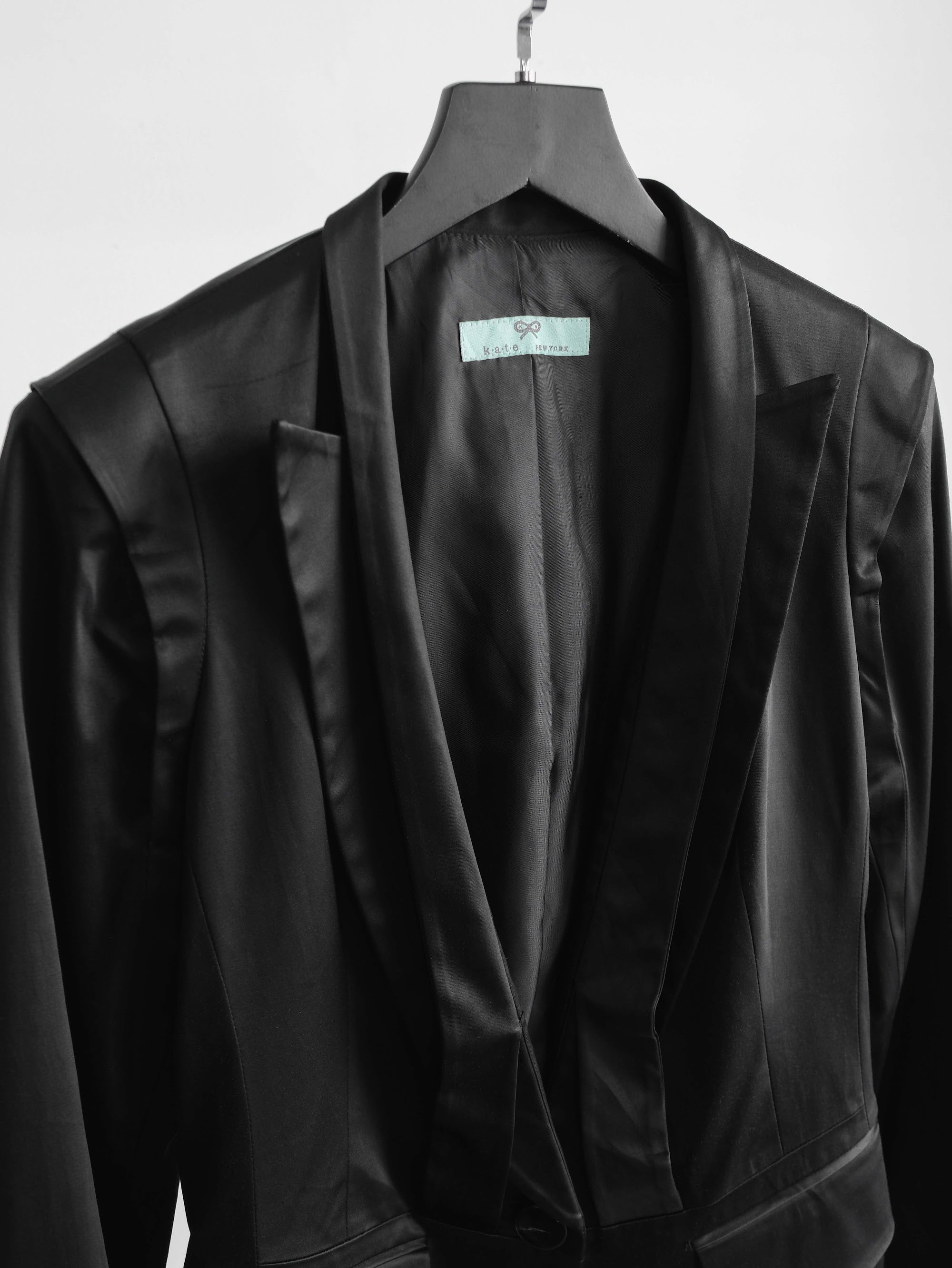 VINTAGE BLACK KATE NEWYORK SUIT JACKET