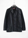 VINTAGE BLACK KEMPEL GERMANY MOLE SKIN JACKET