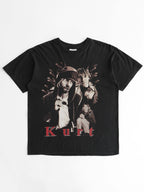 VINTAGE BLACK KURT COBAIN "SUICIDE NOTE" T-SHIRT