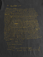 VINTAGE BLACK KURT COBAIN "SUICIDE NOTE" T-SHIRT