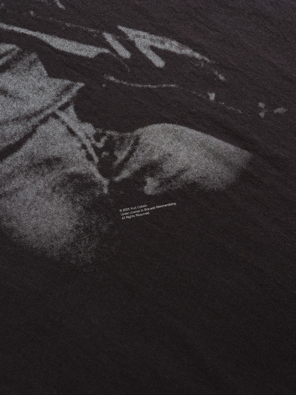 VINTAGE BLACK KURT COBIAN T-SHIRT