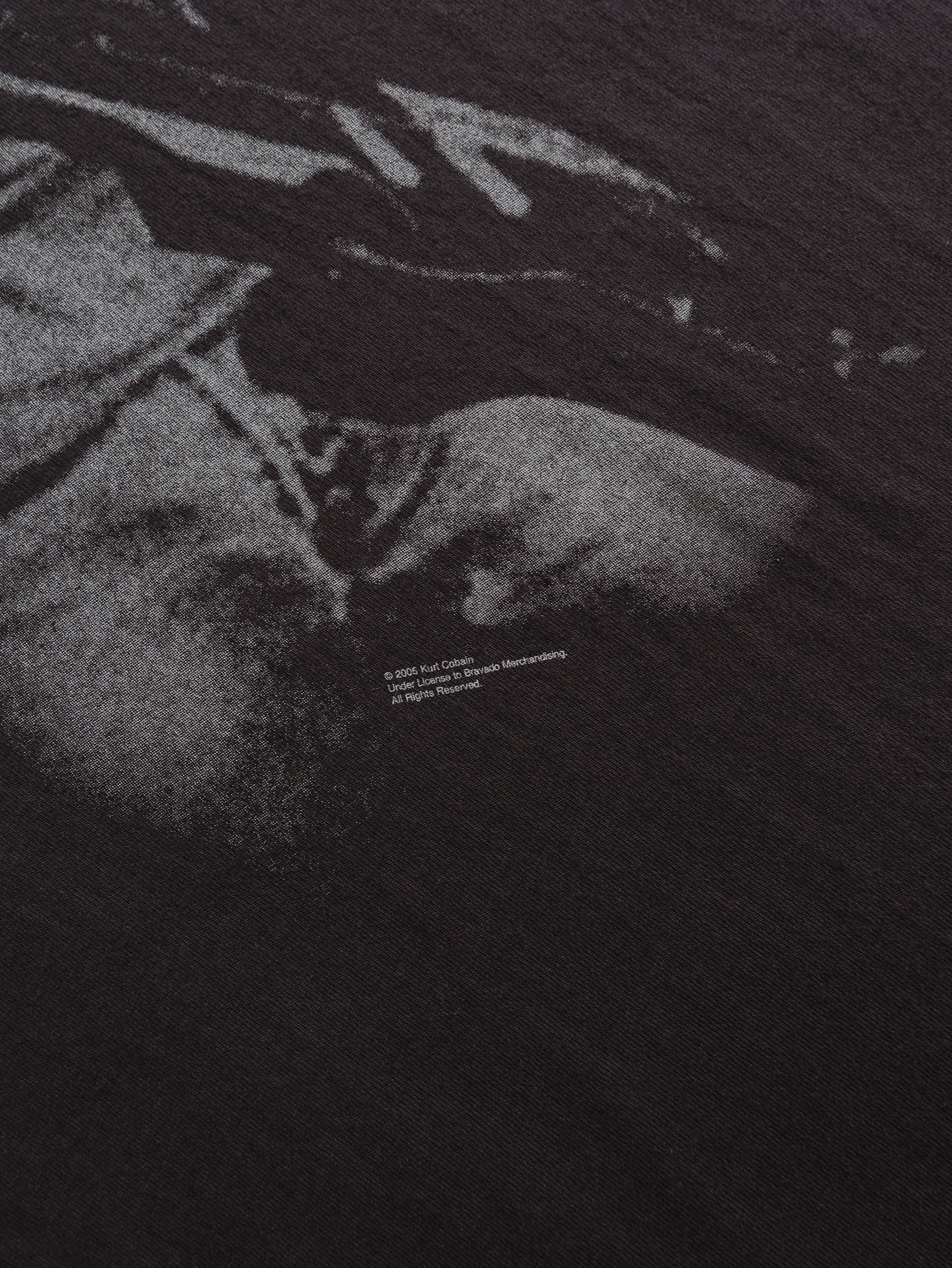 VINTAGE BLACK KURT COBIAN T-SHIRT