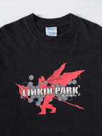 VINTAGE BLACK LINKIN PARK " HYBIRD THEORY " BAND T-SHIRT