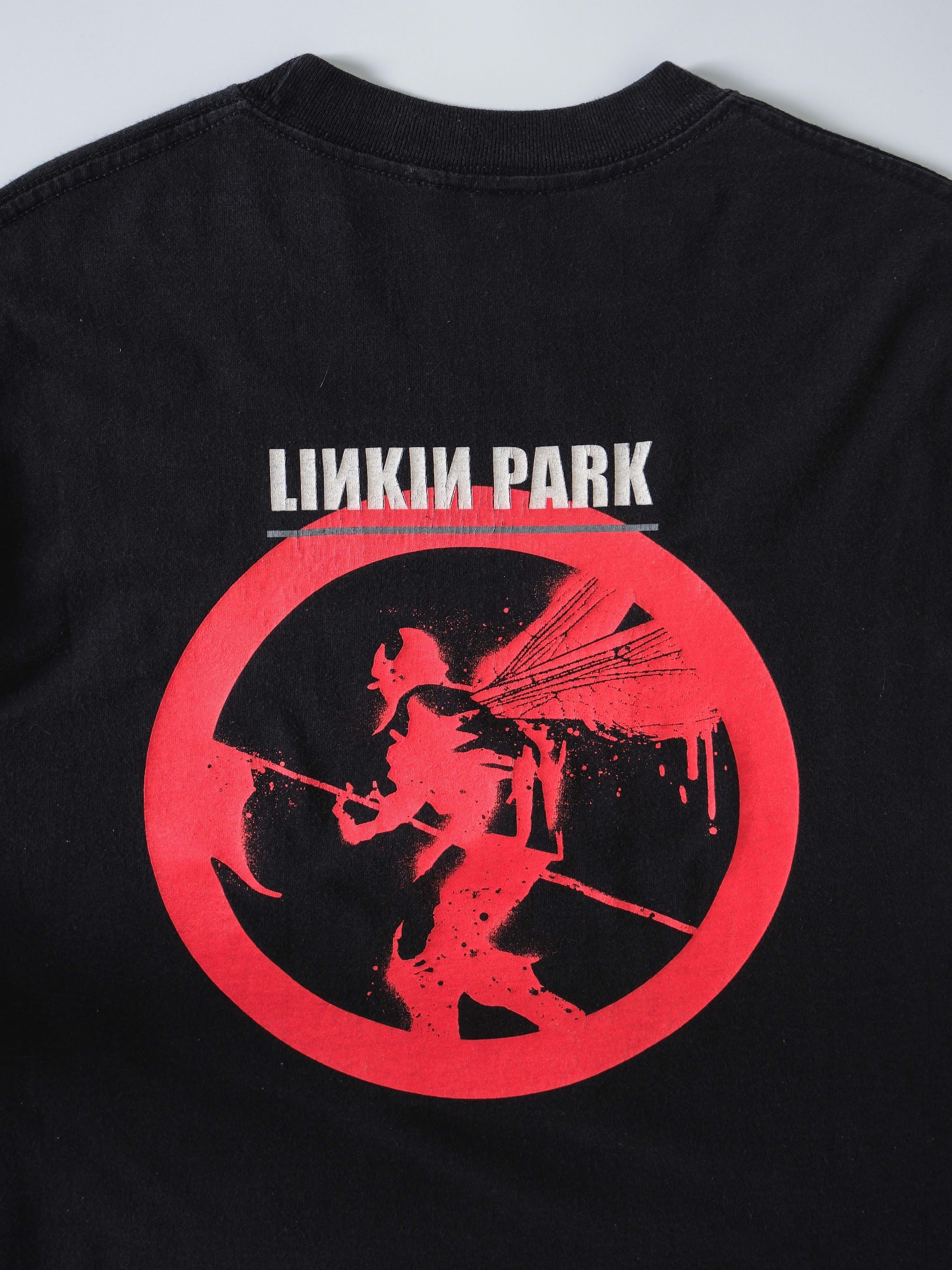 VINTAGE BLACK LINKIN PARK " HYBIRD THEORY " BAND T-SHIRT