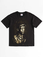 VINTAGE BLACK LIVING COLOUR T-SHIRT