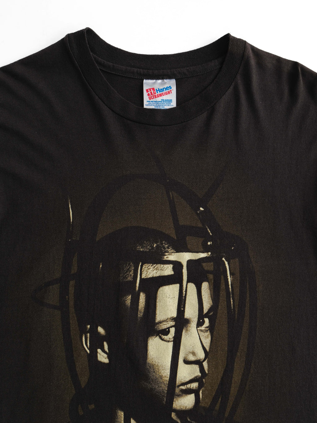 VINTAGE BLACK LIVING COLOUR T-SHIRT