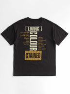 VINTAGE BLACK LIVING COLOUR T-SHIRT