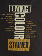 VINTAGE BLACK LIVING COLOUR T-SHIRT