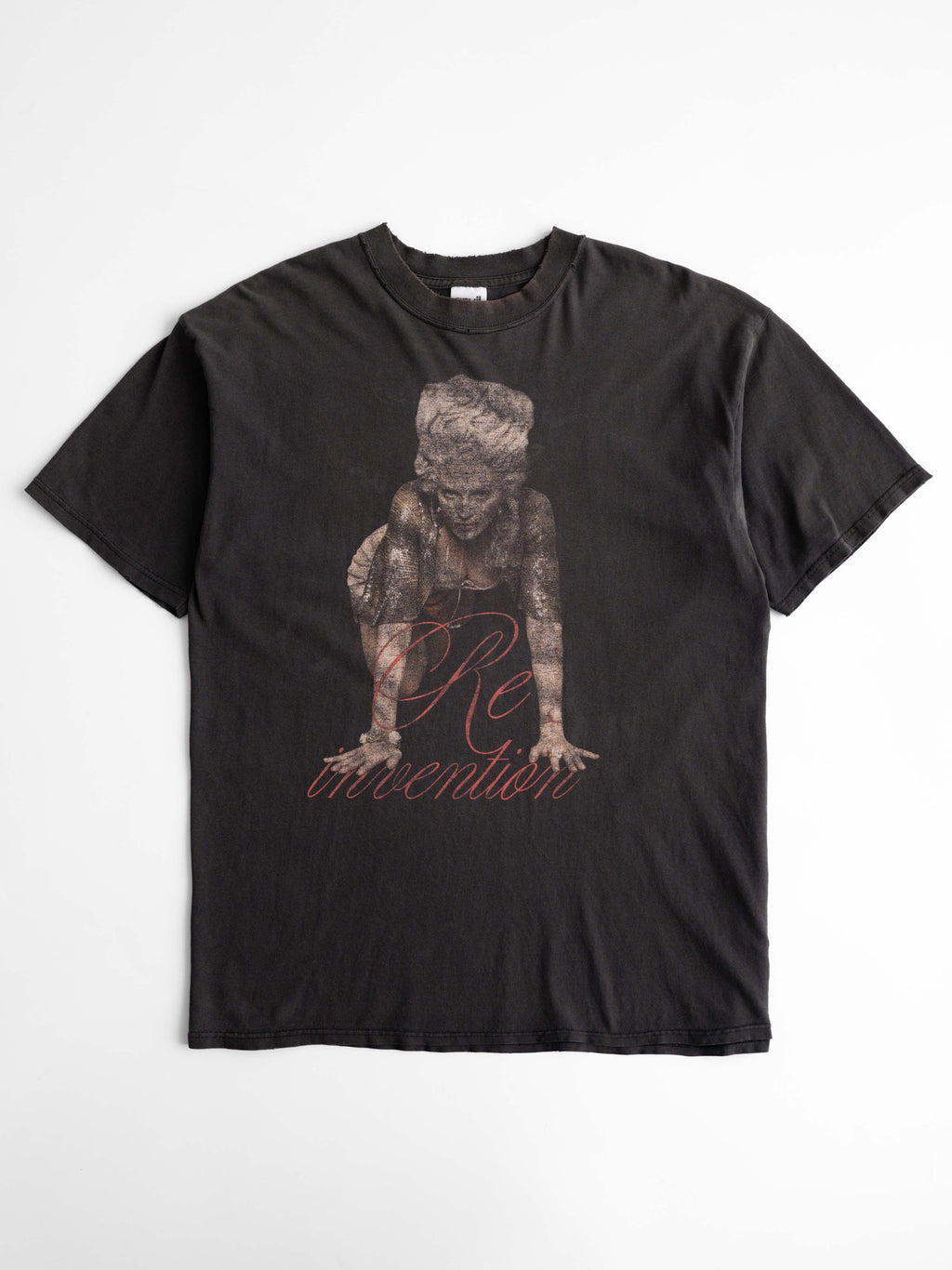 VINTAGE BLACK MADONA RE-INVENTION WORLD TOUR T-SHIRT