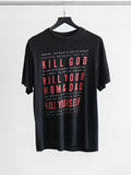 VINTAGE BLACK MARILYN MASON "KILL GOD" T-SHIRT