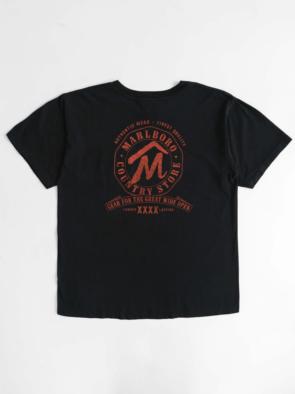 VINTAGE BLACK MARLBORO/ POCKET T-SHIRT