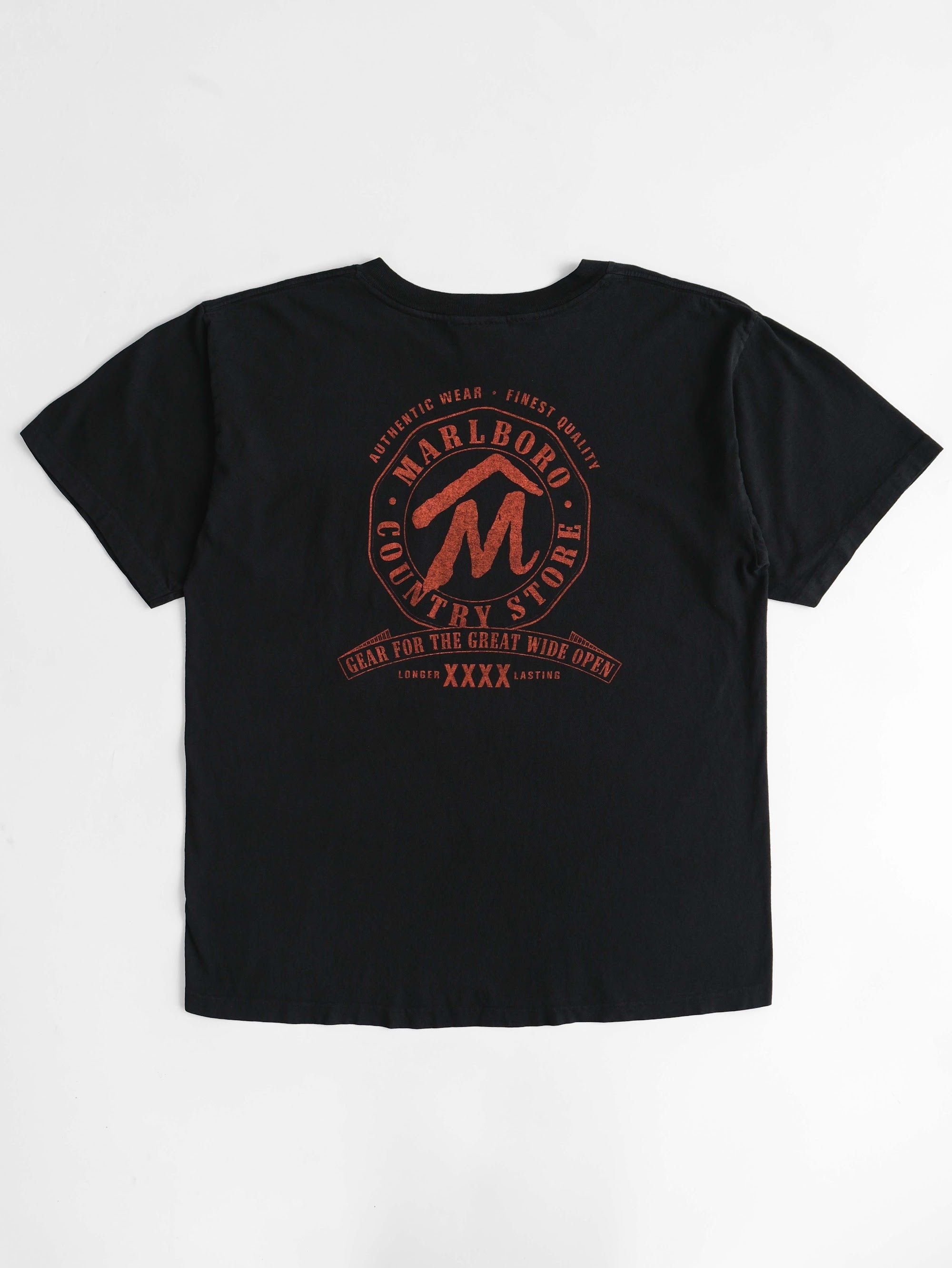 VINTAGE BLACK MARLBORO/ POCKET T-SHIRT