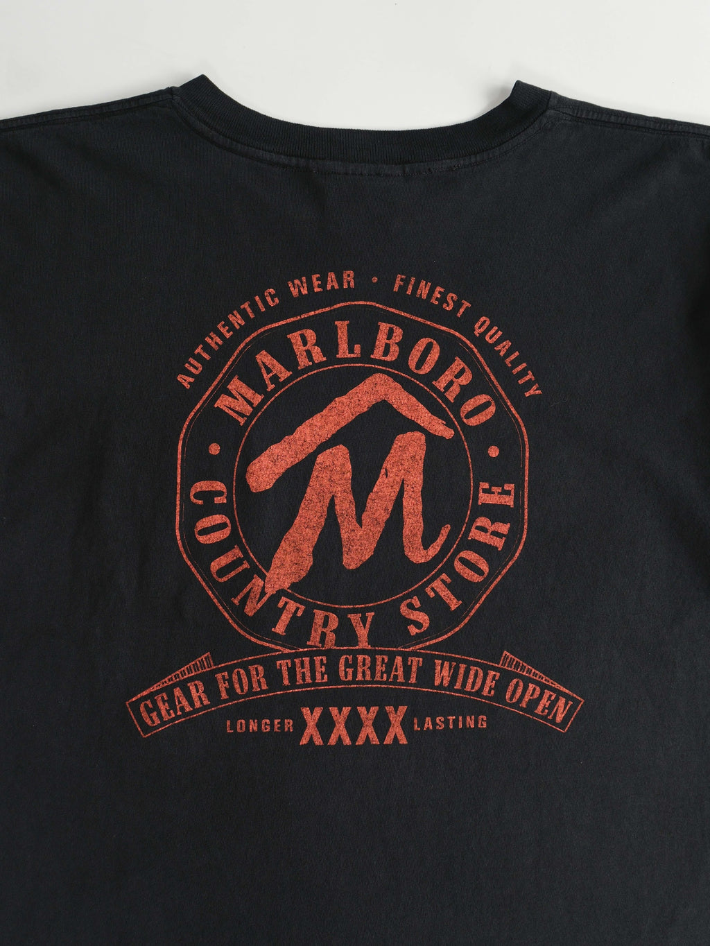 VINTAGE BLACK MARLBORO/ POCKET T-SHIRT