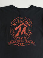 VINTAGE BLACK MARLBORO/ POCKET T-SHIRT