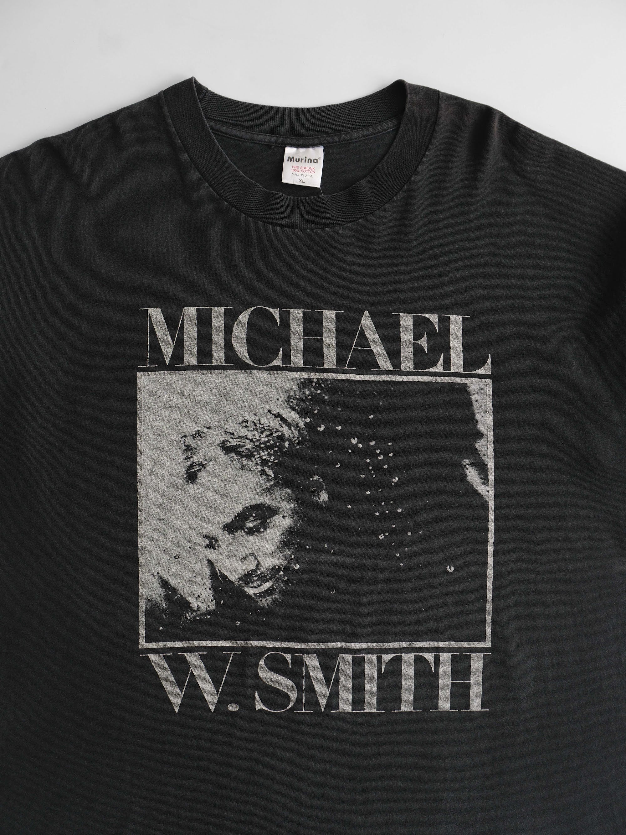 VINTAGE BLACK MICHAEL W.SMITH T-SHIRT