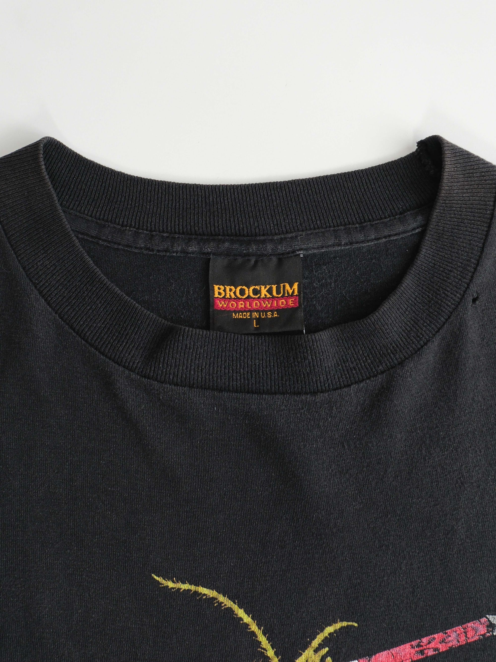 VINTAGE BLACK MINISTRY "JUST ONE FIX" T-SHIRT