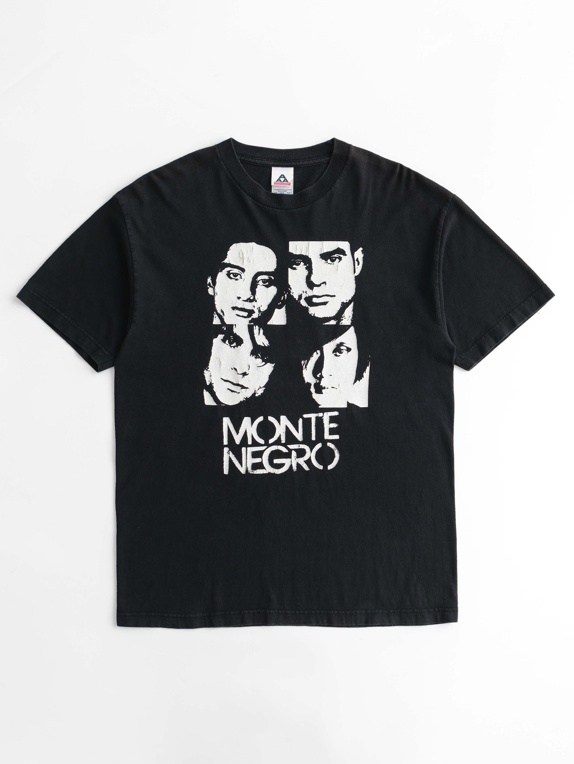 VINTAGE BLACK MONTE NEGRO T-SHIRT