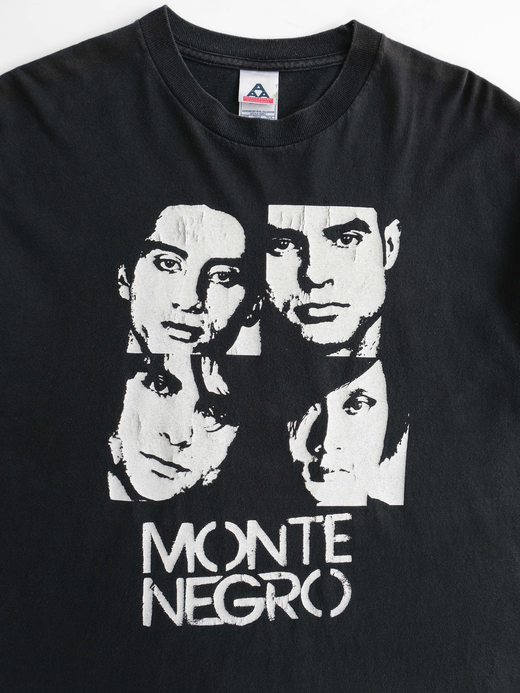 VINTAGE BLACK MONTE NEGRO T-SHIRT