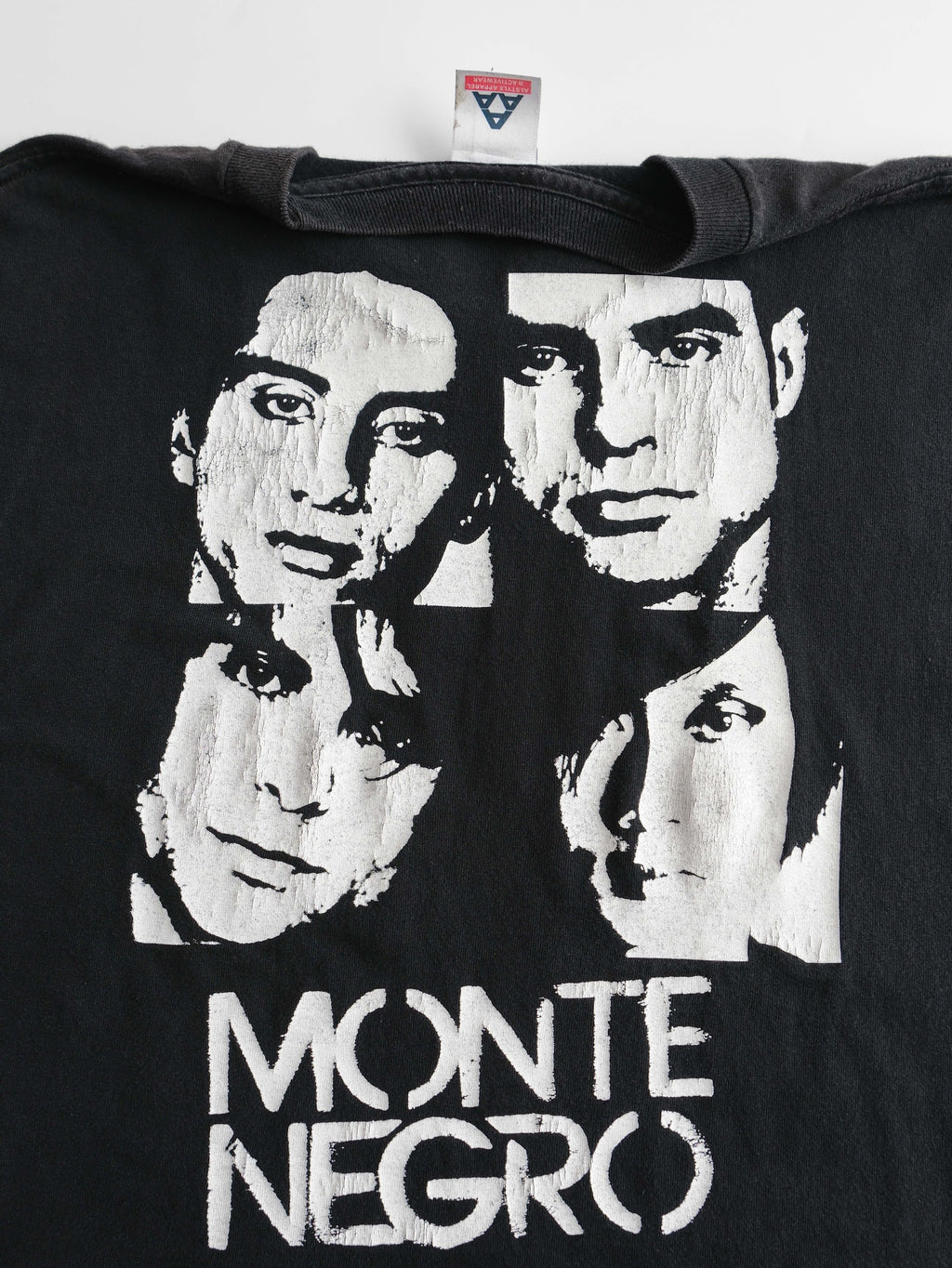 VINTAGE BLACK MONTE NEGRO T-SHIRT