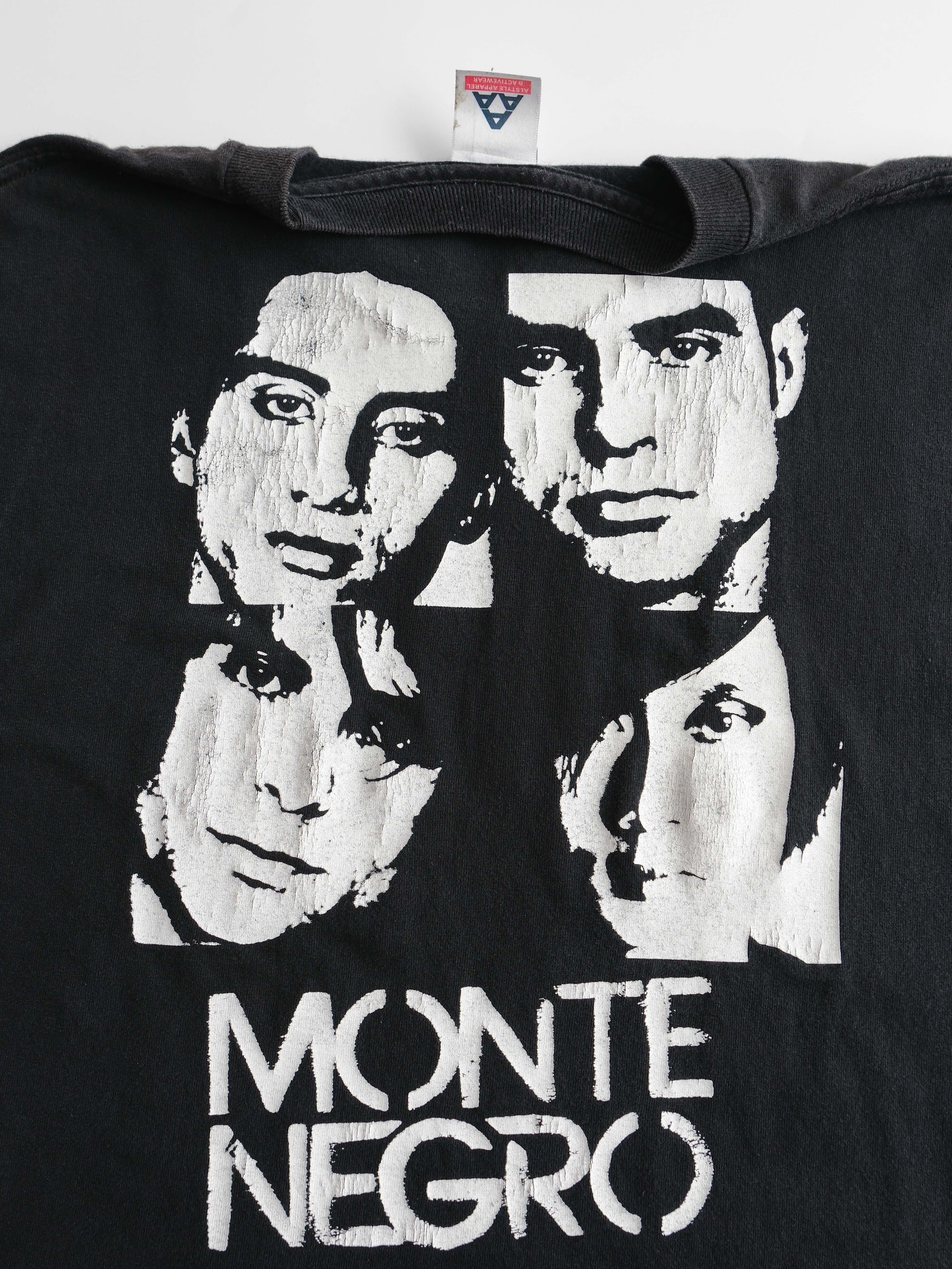 VINTAGE BLACK MONTE NEGRO T-SHIRT