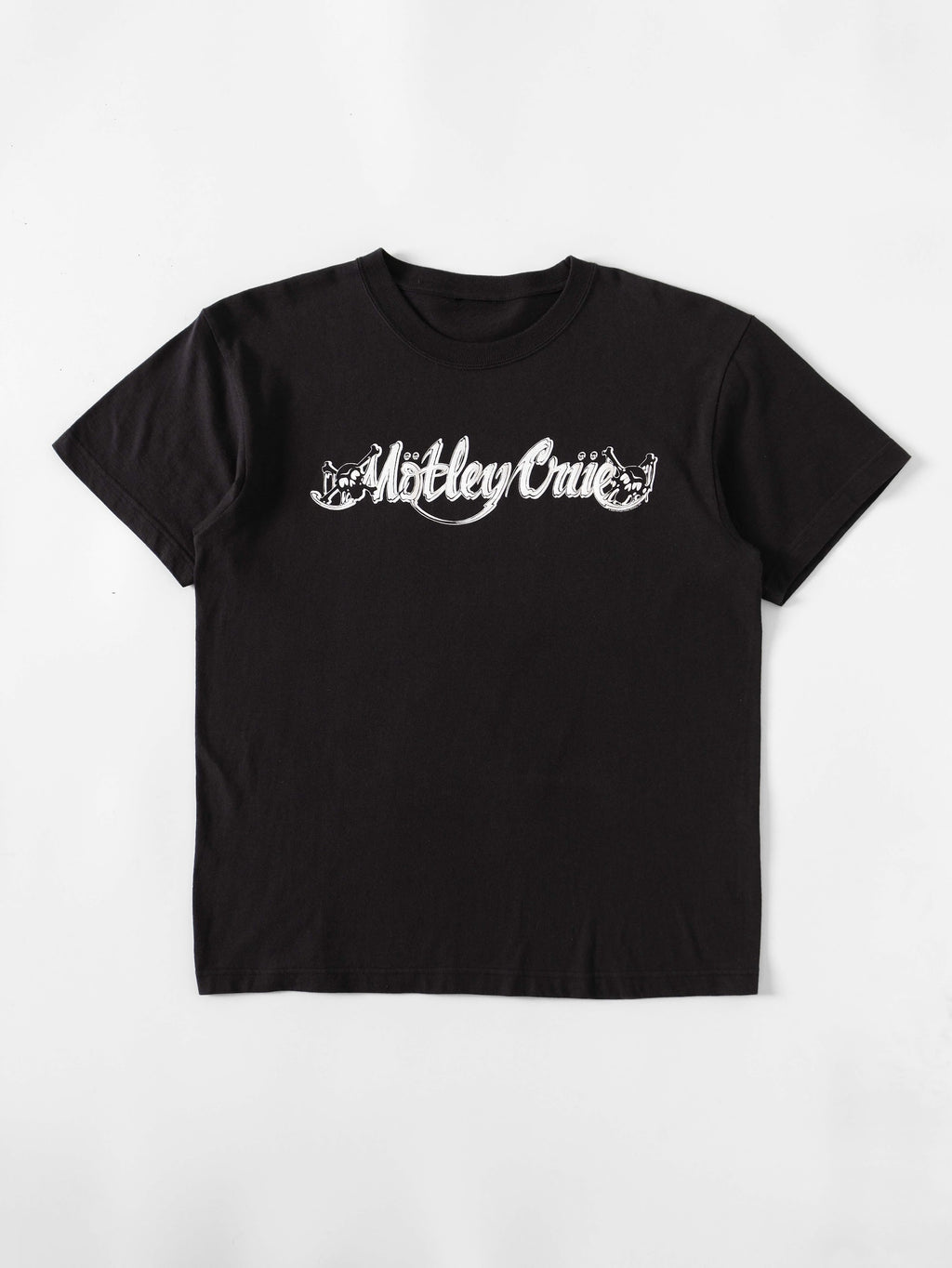 VINTAGE BLACK " MOTLEY CRUE " T-SHIRT