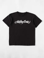 VINTAGE BLACK " MOTLEY CRUE " T-SHIRT