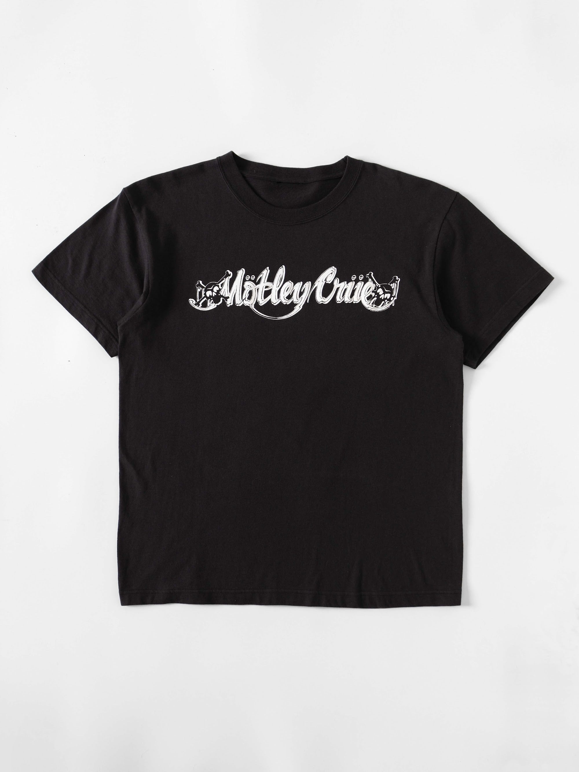 VINTAGE BLACK " MOTLEY CRUE " T-SHIRT