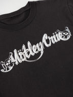 VINTAGE BLACK " MOTLEY CRUE " T-SHIRT