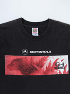 VINTAGE BLACK MOTOROLA G-1 RELEASE WITH GODZILLA T-SHIRT
