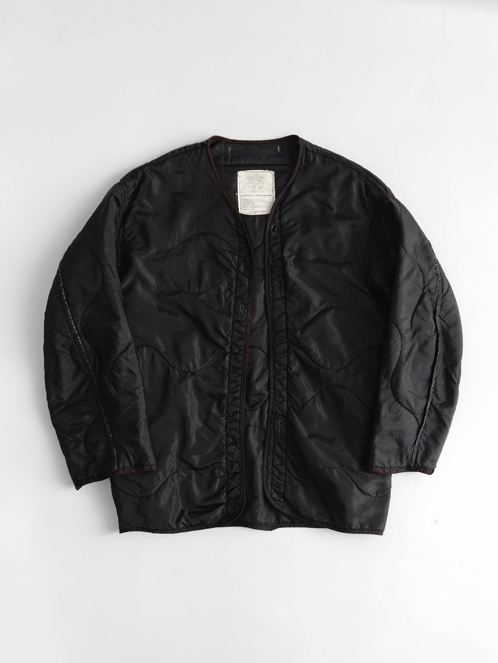 VINTAGE BLACK NATO LINER  JACKET