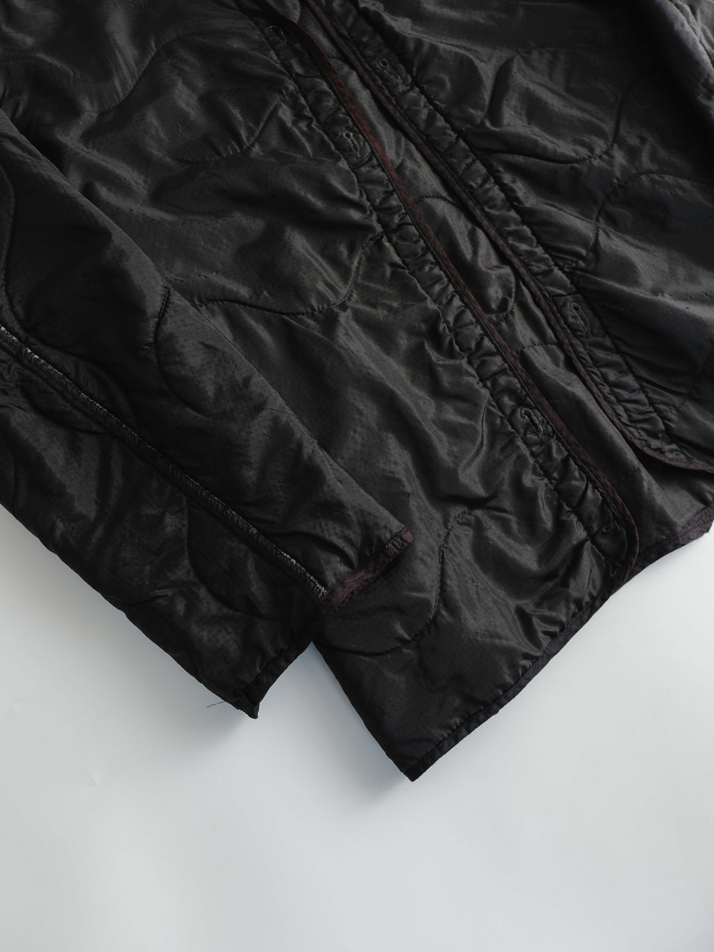VINTAGE BLACK NATO LINER  JACKET