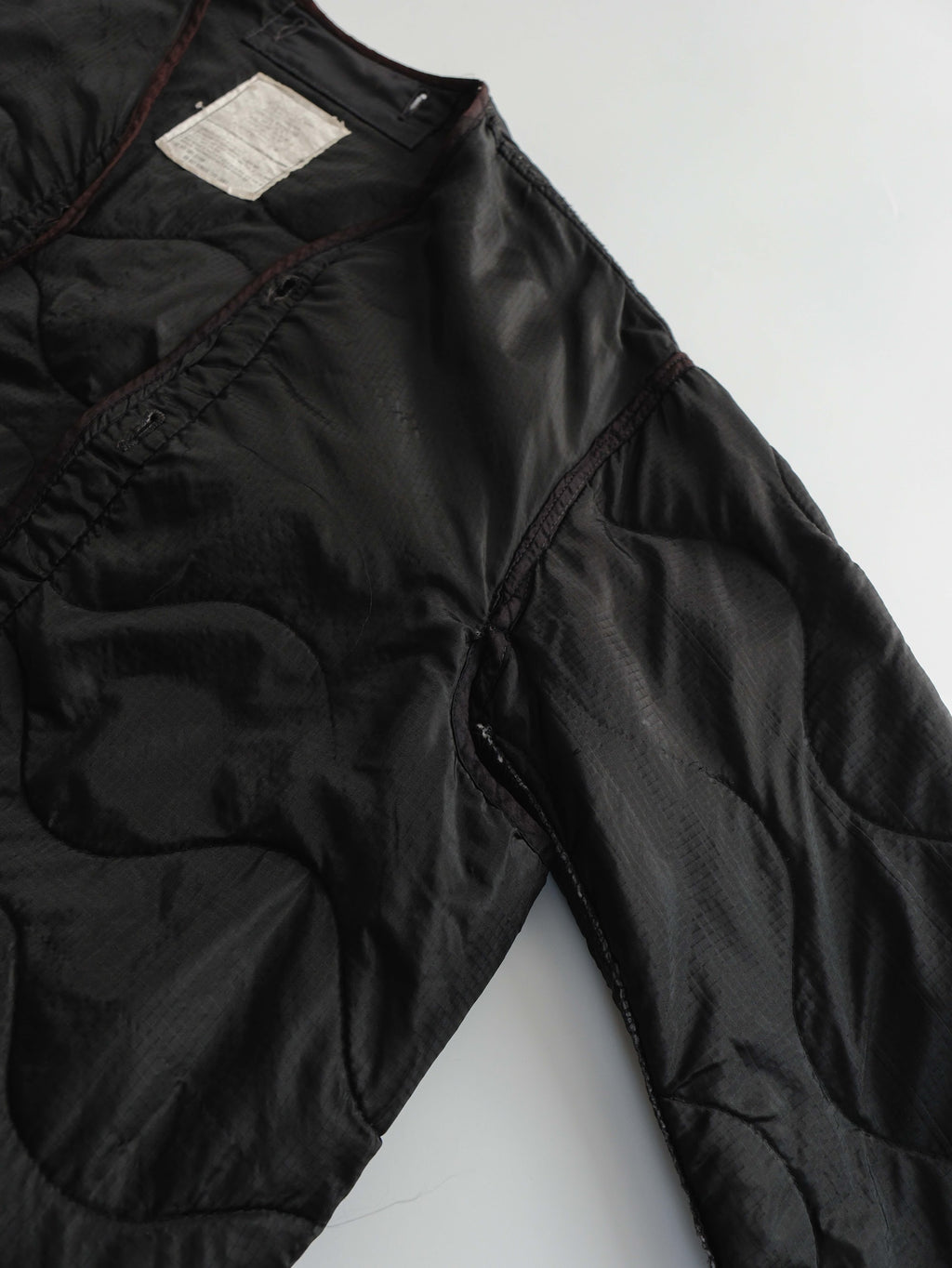 VINTAGE BLACK NATO LINER  JACKET
