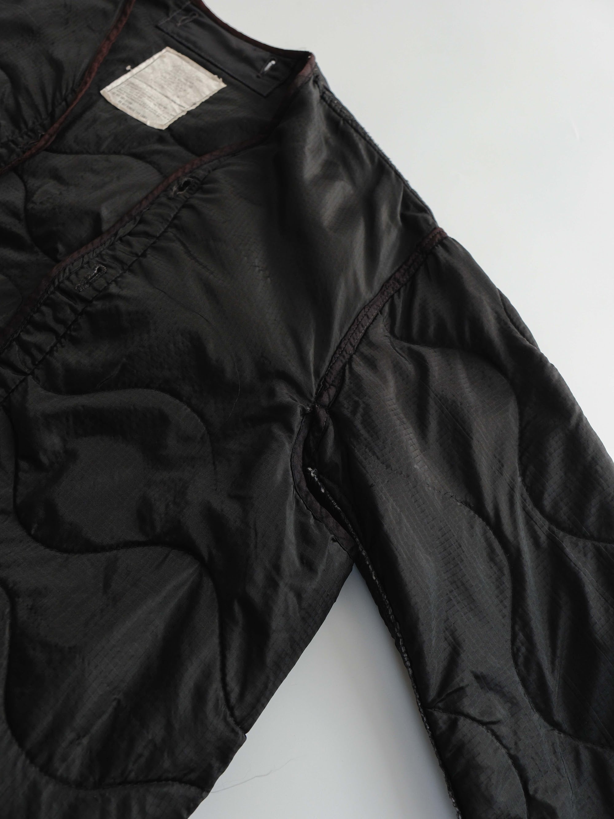 VINTAGE BLACK NATO LINER  JACKET