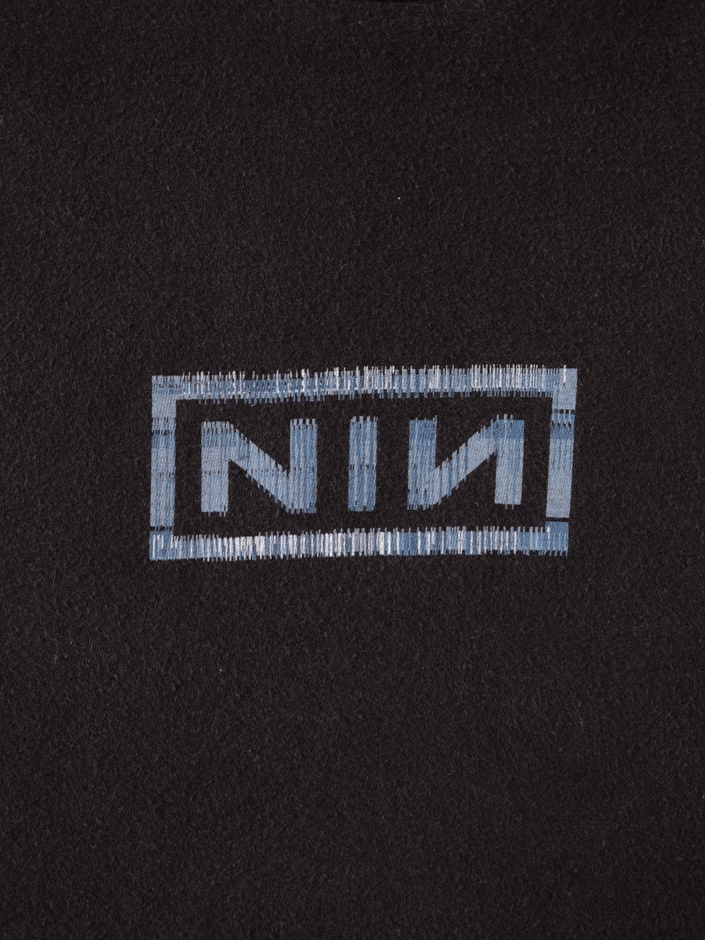 VINTAGE BLACK NINE INCH NAILS " LIVE WITH TEETH " TOUR T-SHIRT