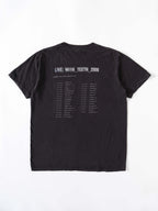 VINTAGE BLACK NINE INCH NAILS " LIVE WITH TEETH " TOUR T-SHIRT