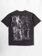 VINTAGE BLACK NIRVANA " KURT COBAIN " BOOTLEG T-SHIRT