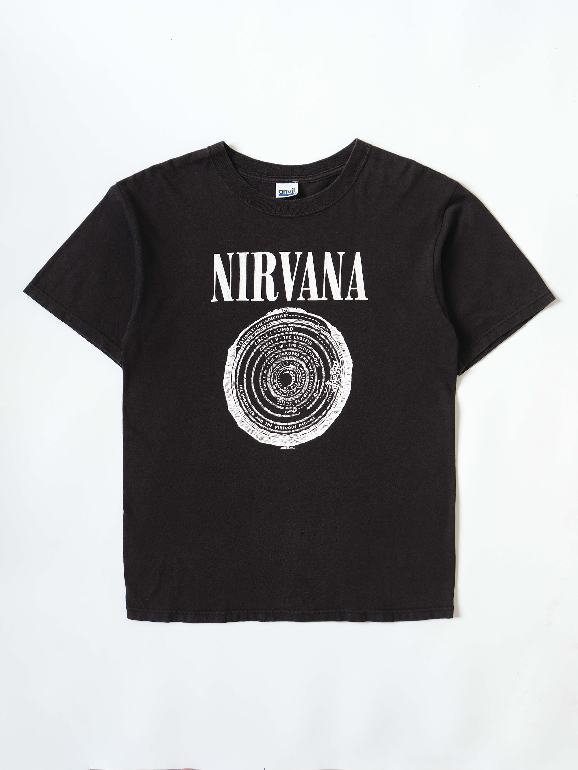 VINTAGE BLACK NIRVANA T-SHIRT