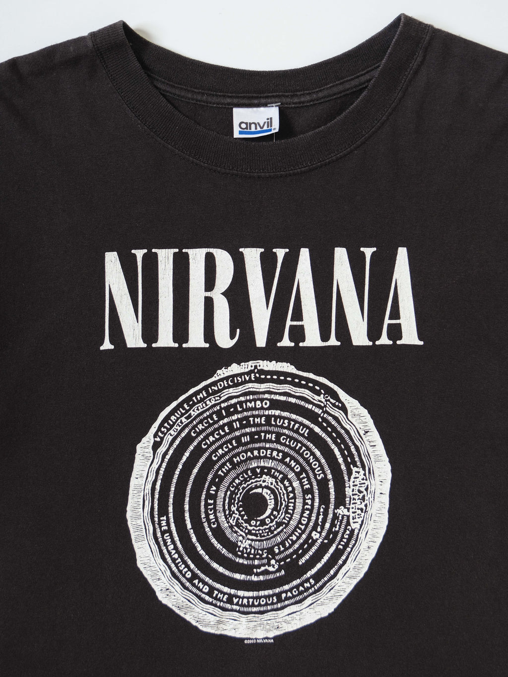 VINTAGE BLACK NIRVANA T-SHIRT