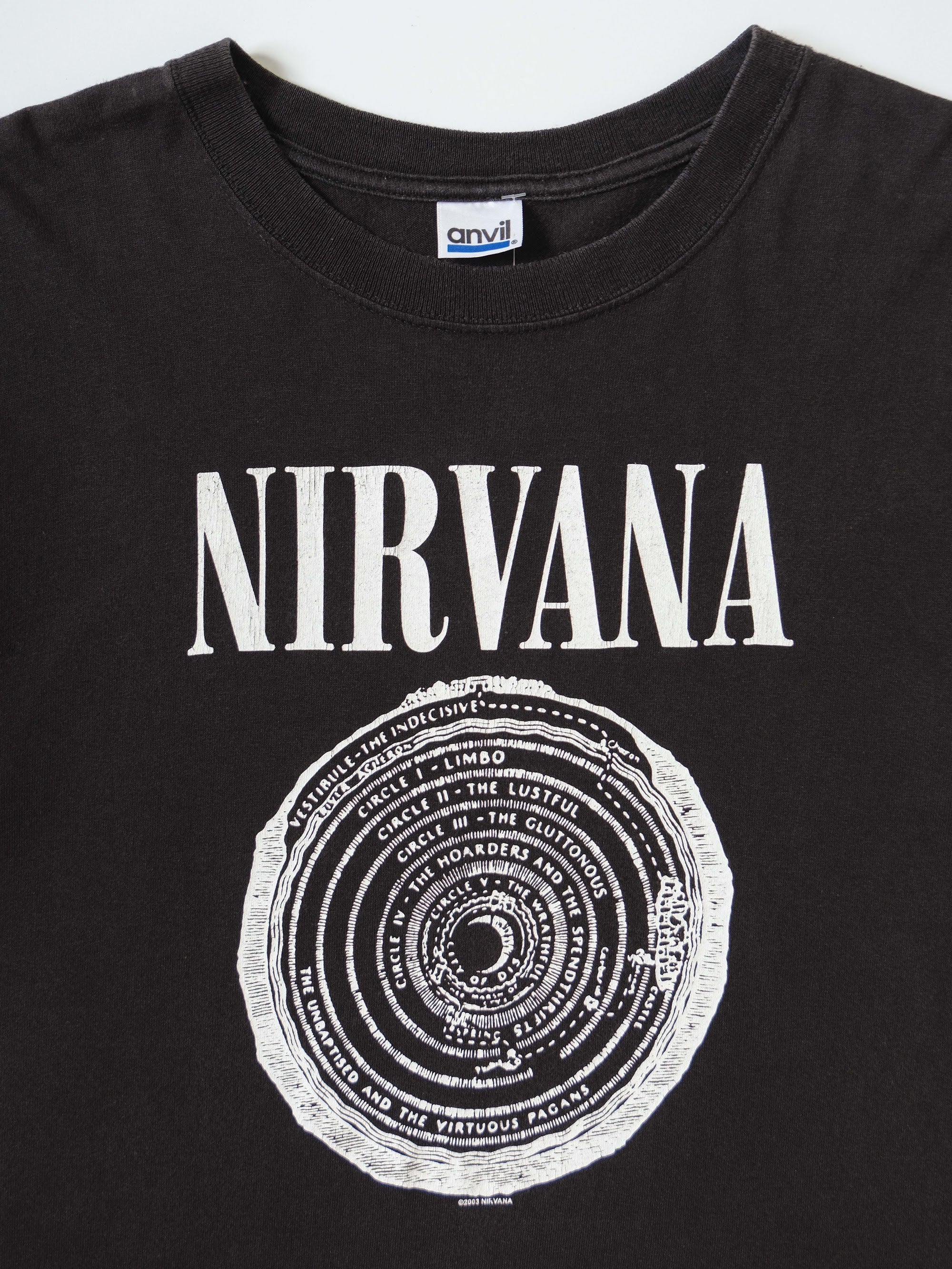 VINTAGE BLACK NIRVANA T-SHIRT