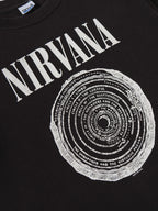 VINTAGE BLACK NIRVANA T-SHIRT