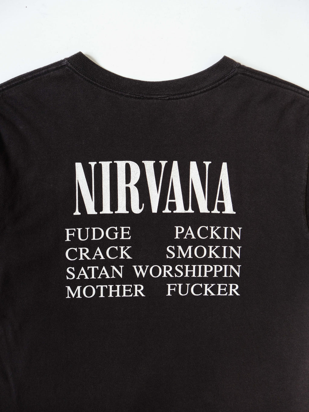 VINTAGE BLACK NIRVANA T-SHIRT