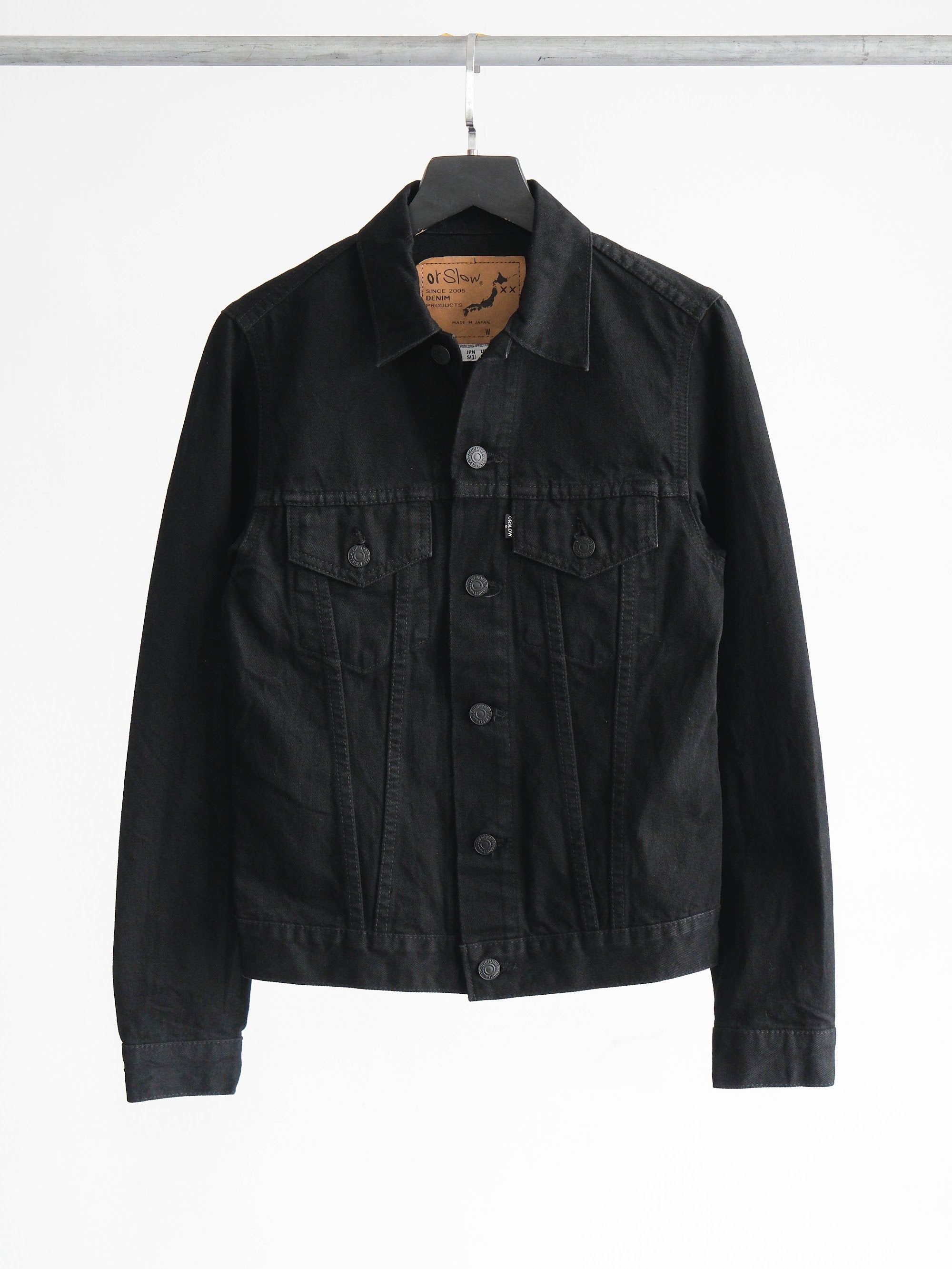 VINTAGE BLACK ORSLOW /DENIM JACKET