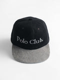 VINTAGE BLACK POLO CLUB HAT